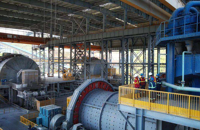 African gold and copper production line
